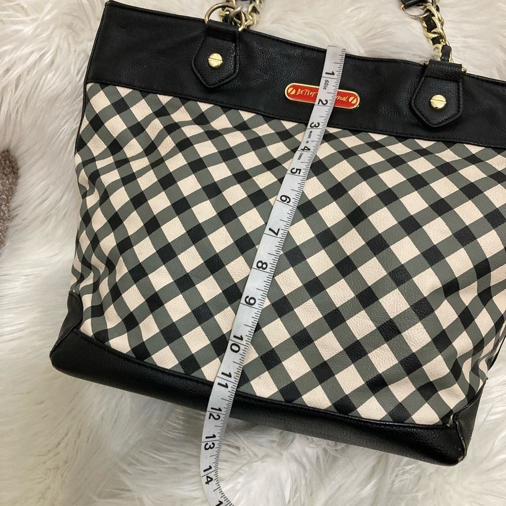 Betsey Johnson Betseyville Check Mate Bag - Picture 7 of 14